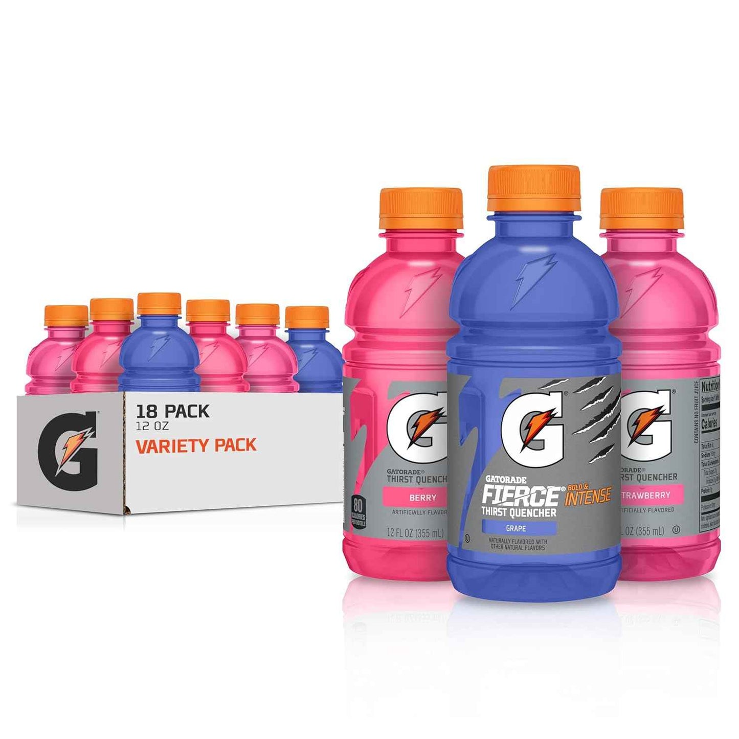 Gatorade Thirst Quencher Variety Pack – Portable Hydration for Camping, Hiking, and Cycling Adventures