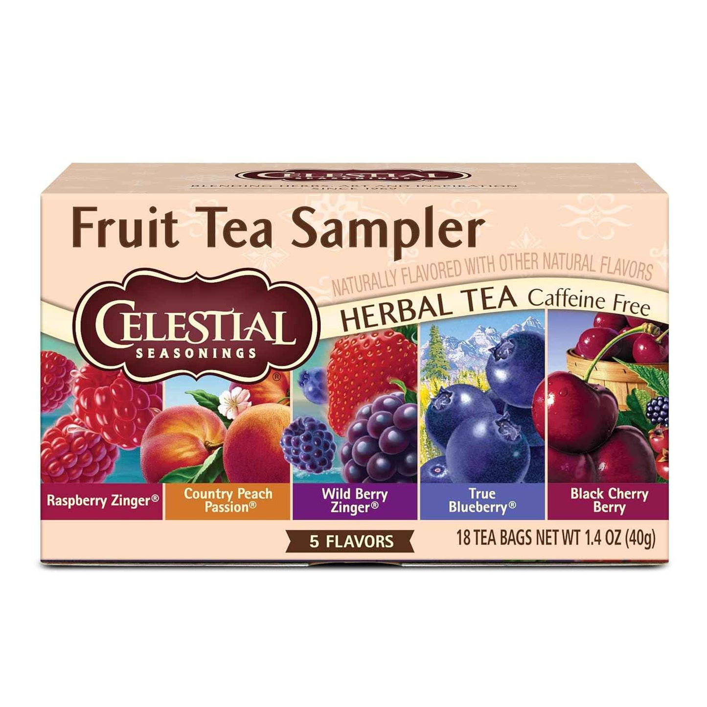 Celestial Seasonings Caffeine-Free Tea Variety – Waste-Free Pantry Essential for Zero-Waste Kitchens