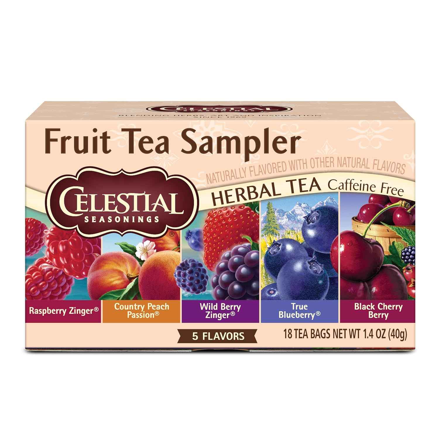 Celestial Seasonings Caffeine-Free Tea Variety – Waste-Free Pantry Essential for Zero-Waste Kitchens