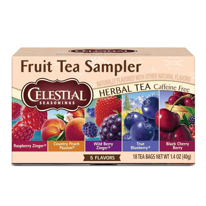 Celestial Seasonings Caffeine-Free Tea Variety – Waste-Free Pantry Essential for Zero-Waste Kitchens