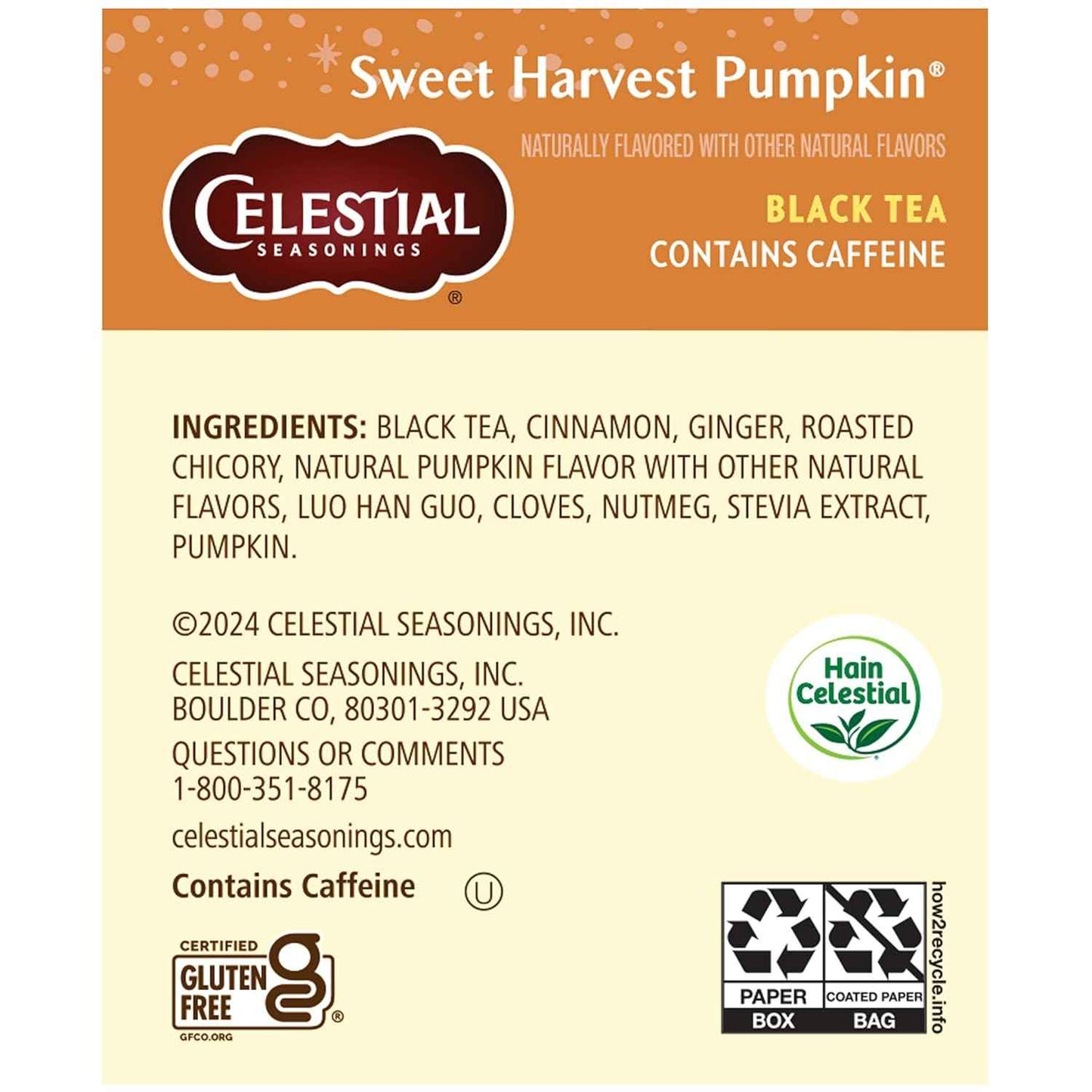 Celestial Seasonings Nutcracker Sweet Black Tea – Simple Seasonal Pantry Staple with Understated Holiday Artwork