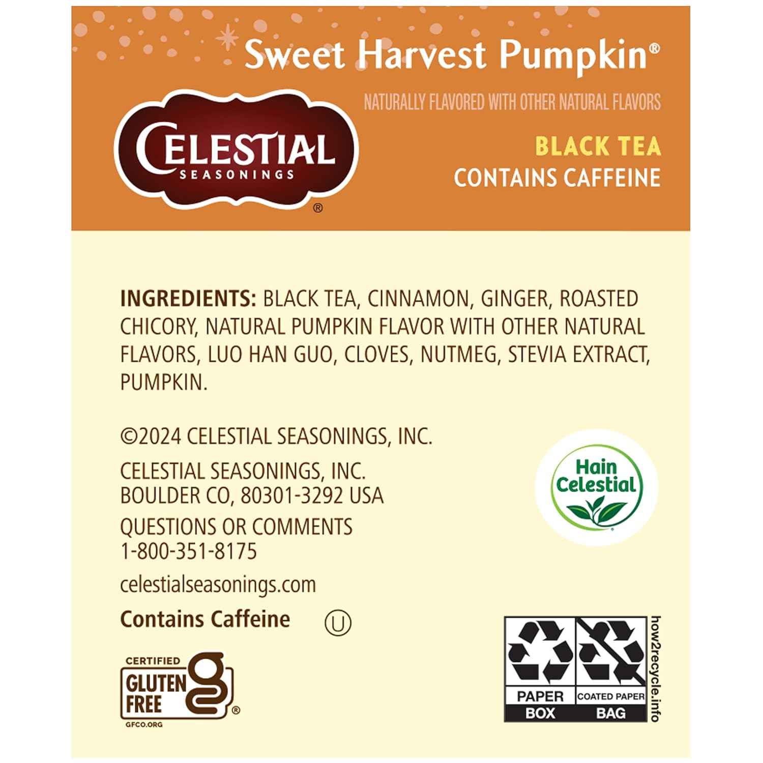 Celestial Seasonings Nutcracker Sweet Black Tea – Simple Seasonal Pantry Staple with Understated Holiday Artwork