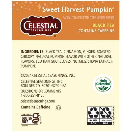 Celestial Seasonings Nutcracker Sweet Black Tea – Simple Seasonal Pantry Staple with Understated Holiday Artwork