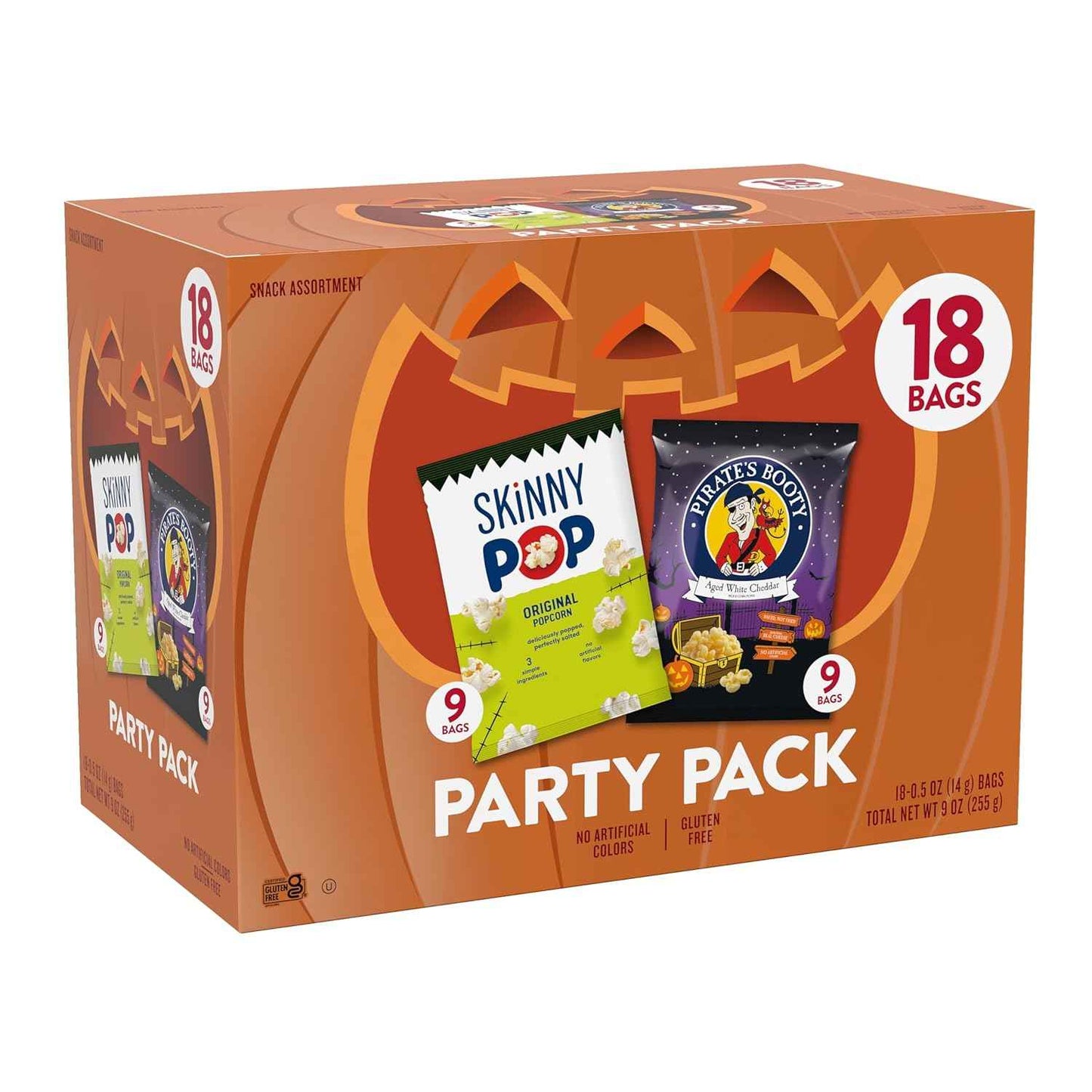SkinnyPop Family Favorites Multipack – Portable Snack Pack for Road Trips, Picnics, and Family Travel Coolers