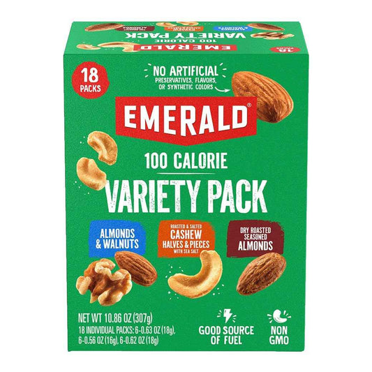 Emerald Nuts 100-Calorie Packs – Road Trip Snack That Fits in a Cupholder