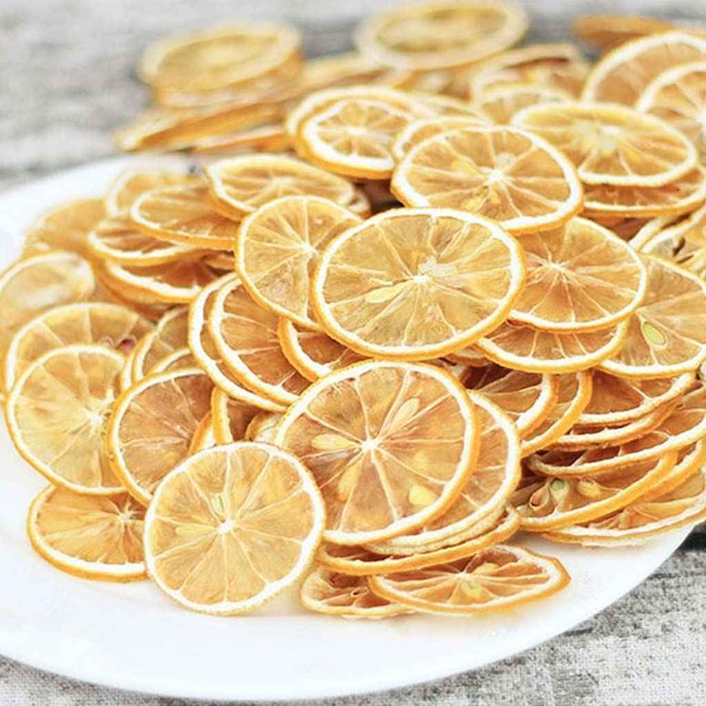 Mkostlich Dried Lemon Slices Bulk Gift Pack, Thoughtful Hostess Present for Women Who Love Cocktails and Tea