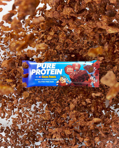Pure Protein Cocoa PEBBLES Protein Bars – Balanced Self-Care Snack for Active Wellness Lifestyles