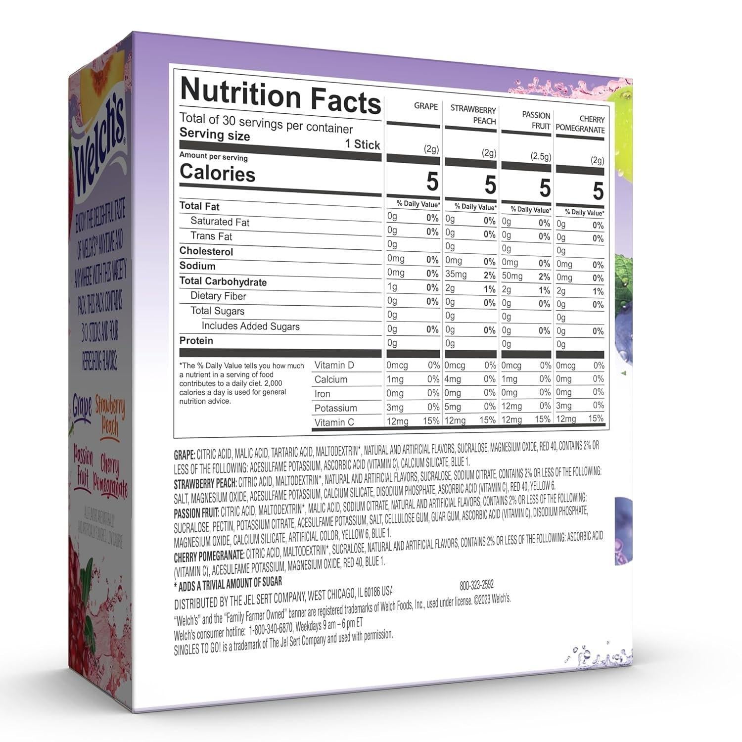 Singles_To_Go_Variety_Pack,_Watertok_Powdered_Drink_Mix,_Includes_4_Flavors,_Grape,_Passion_fruit,_Strawberry_Peach,_Cherry_Pomegranate,_1_Box_(30_Servings)