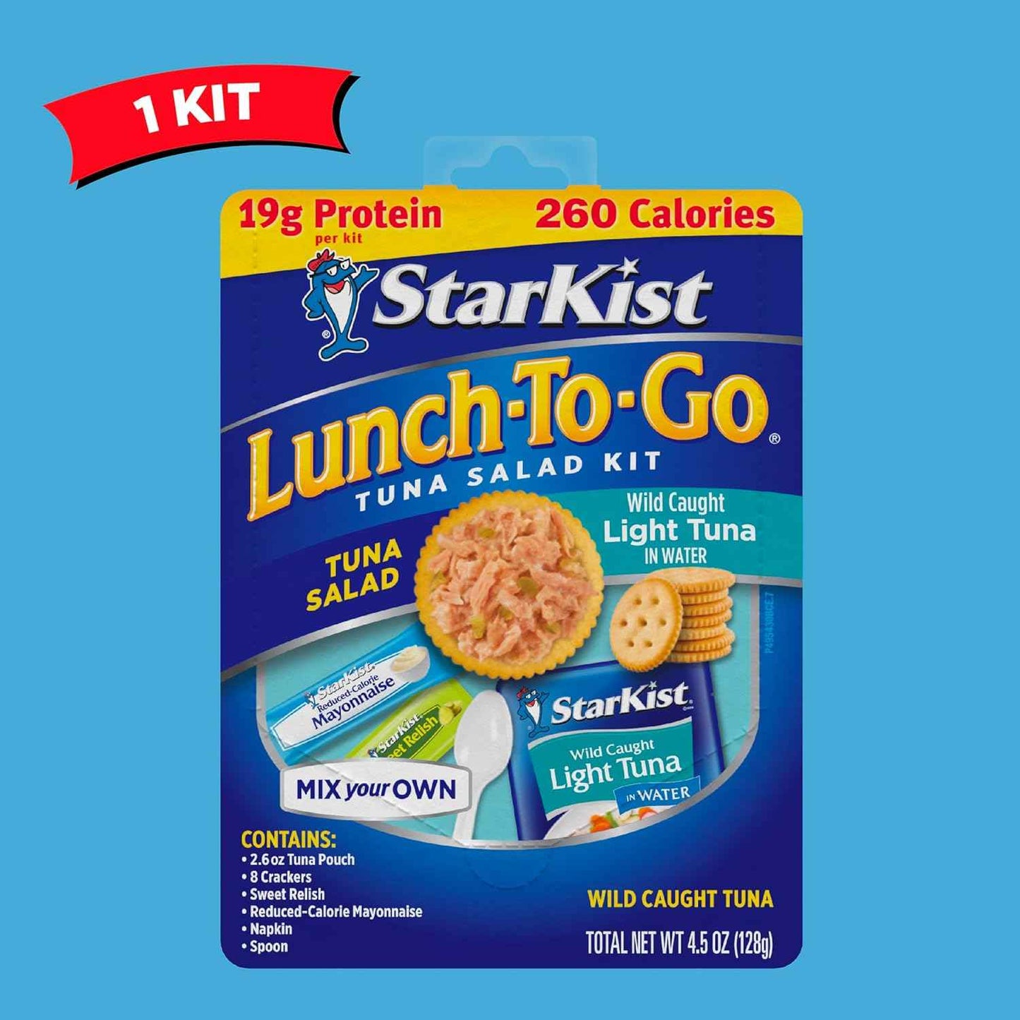 StarKist Tuna Salad Lunch Kit – 18g Protein Clean-Ingredient Lunch for Meal Prep