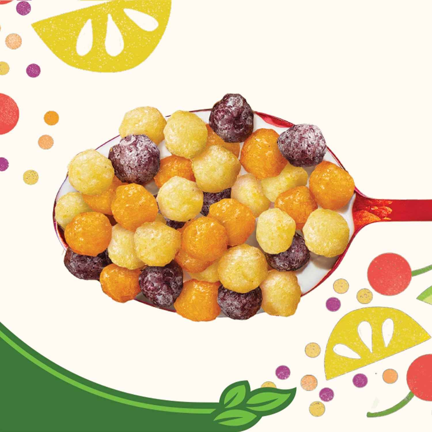 Cascadian Farm Organic Mini Fruitfuls Cereal – Resealable Travel Cereal for Family Car Snacks