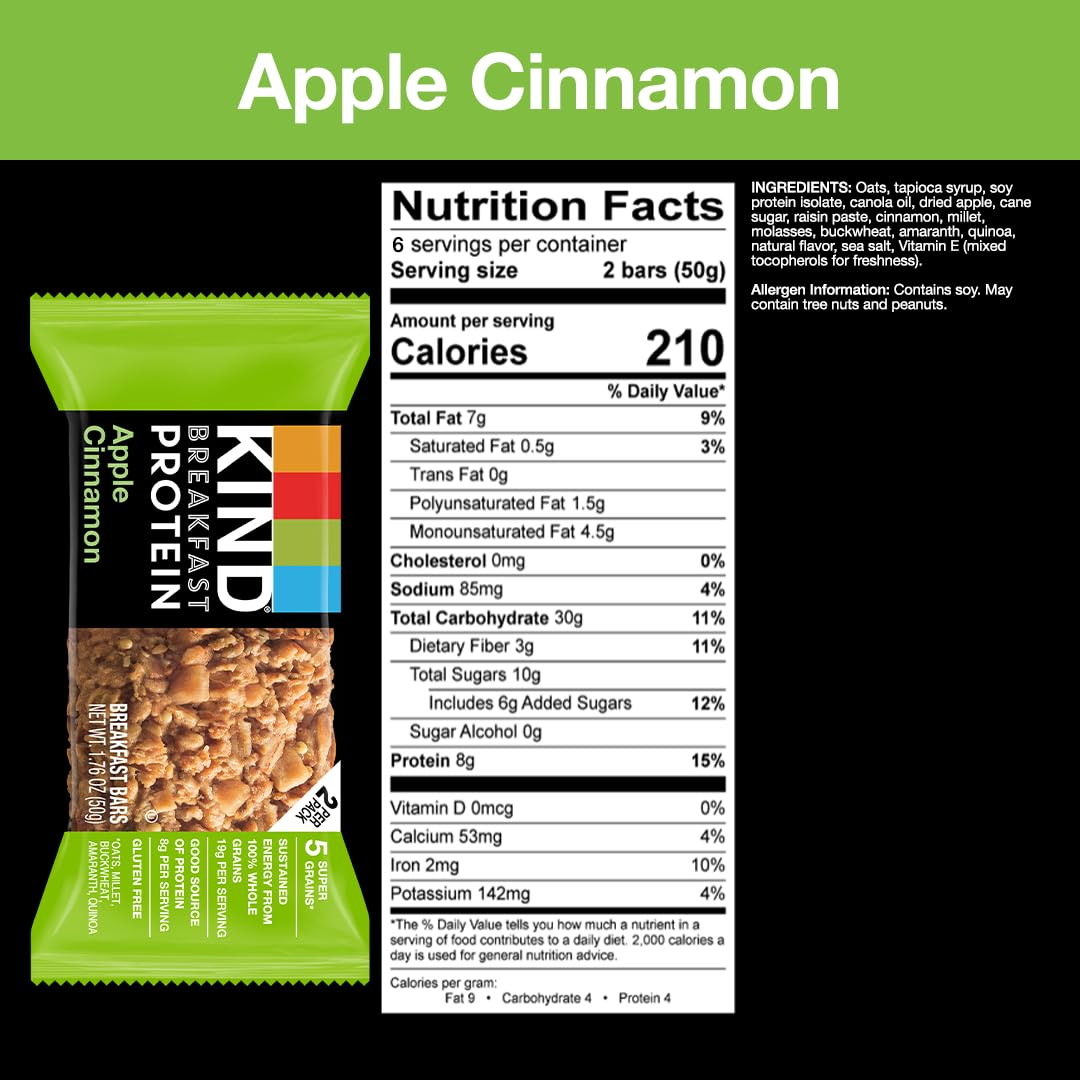 19g of 100% whole grains per serving including oats, buckwheat, millet, amaranth, and quinoa
