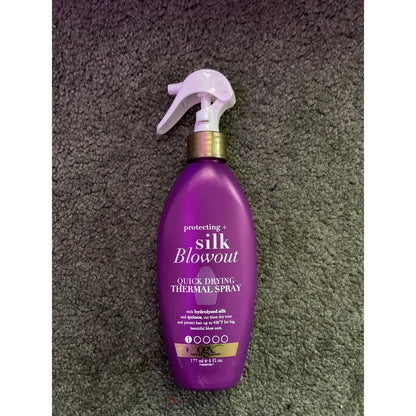 OGX_Protecting_+_Silk_Blowout_Quick_Drying_Thermal_Spray,_6_Fl_Oz_(Pack_of_1)