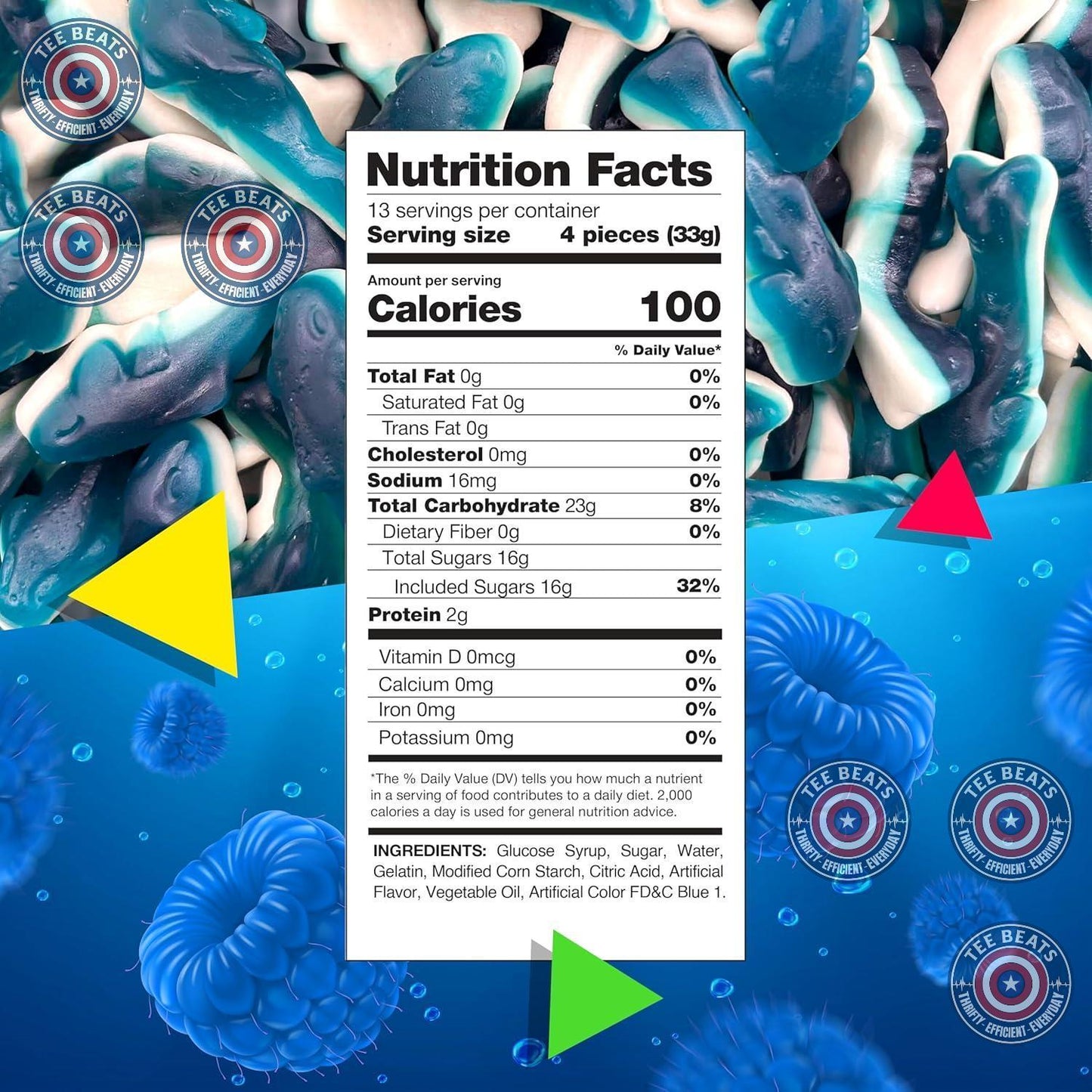 Blue_Sharks_Gummy_Candy_|_1_Pound_Bag_Raspberry_and_Marshmallow_Flavor