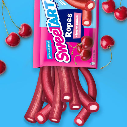 SweeTARTS_Ropes,_Candy,_Cherry_Punch,_Soft_and_Chewy,_Back_to_School_Sweet_Treat,_9_oz