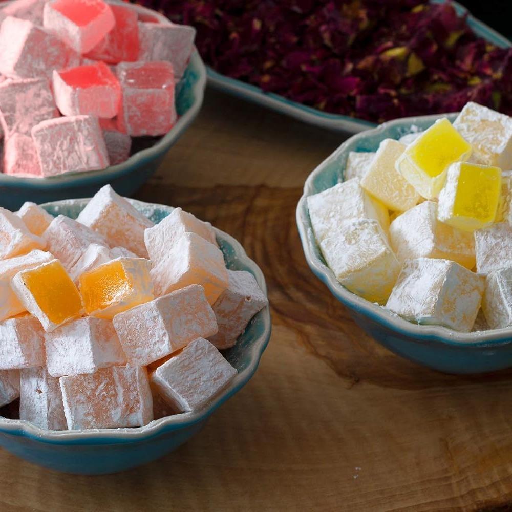 Cerez_Pazari_Turkish_Delight_8.1_Oz_Vegan_Snack_with_Rose,_Orange_&_Lemon_Flavors_-_Sweet_Traditional_Confectionery,_Vegan,_No_Nuts_-_Fruit,_Bonbon
