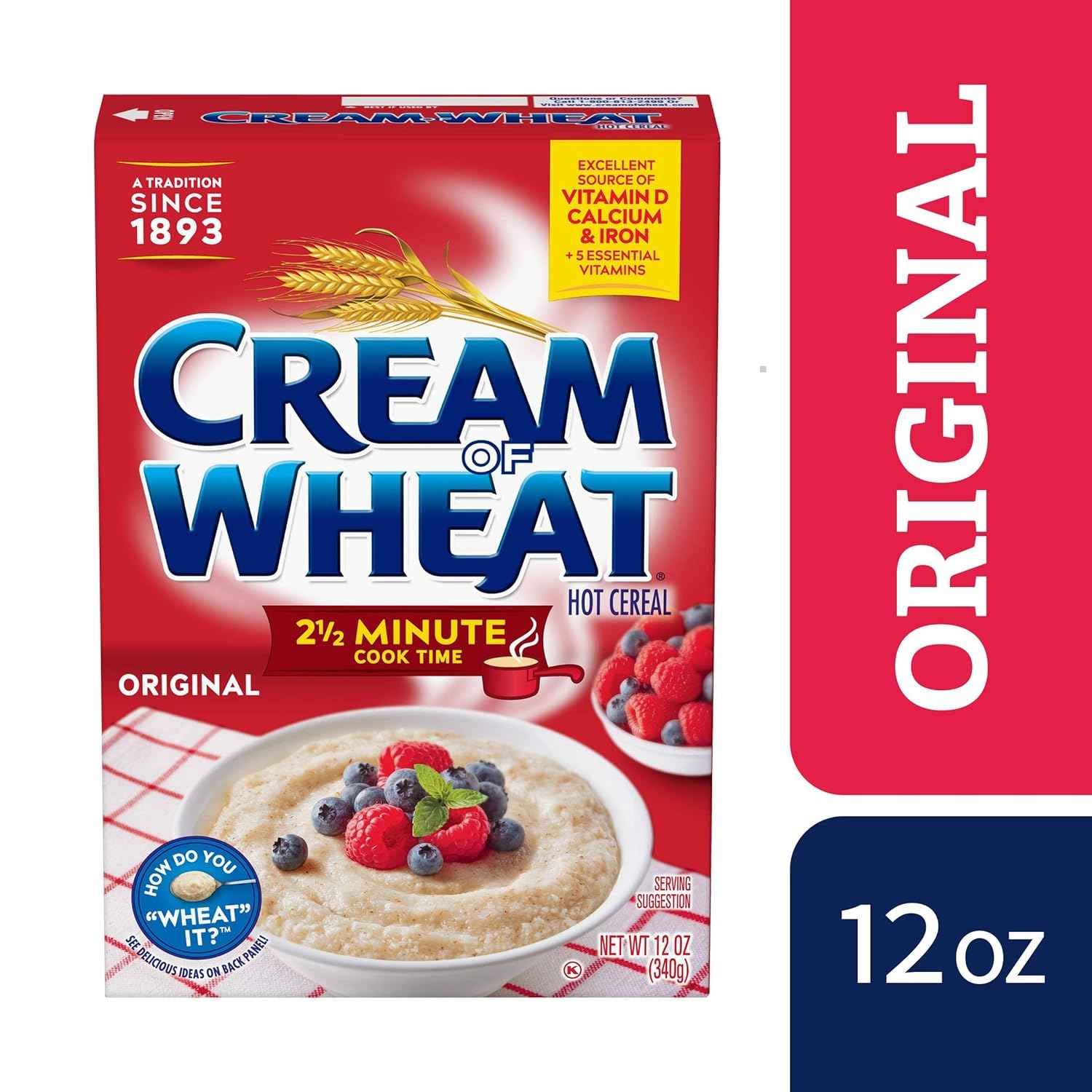 Cream of Wheat Original Cereal – Simple Stove Top Breakfast for a Clean Pantry