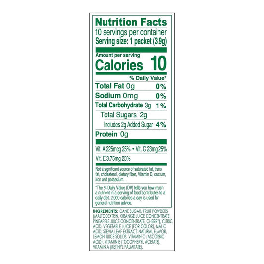 True Lemon Clean-Ingredient Hydration Packets – Simple Sugar-Free Drink Mix for Uncluttered Pantries