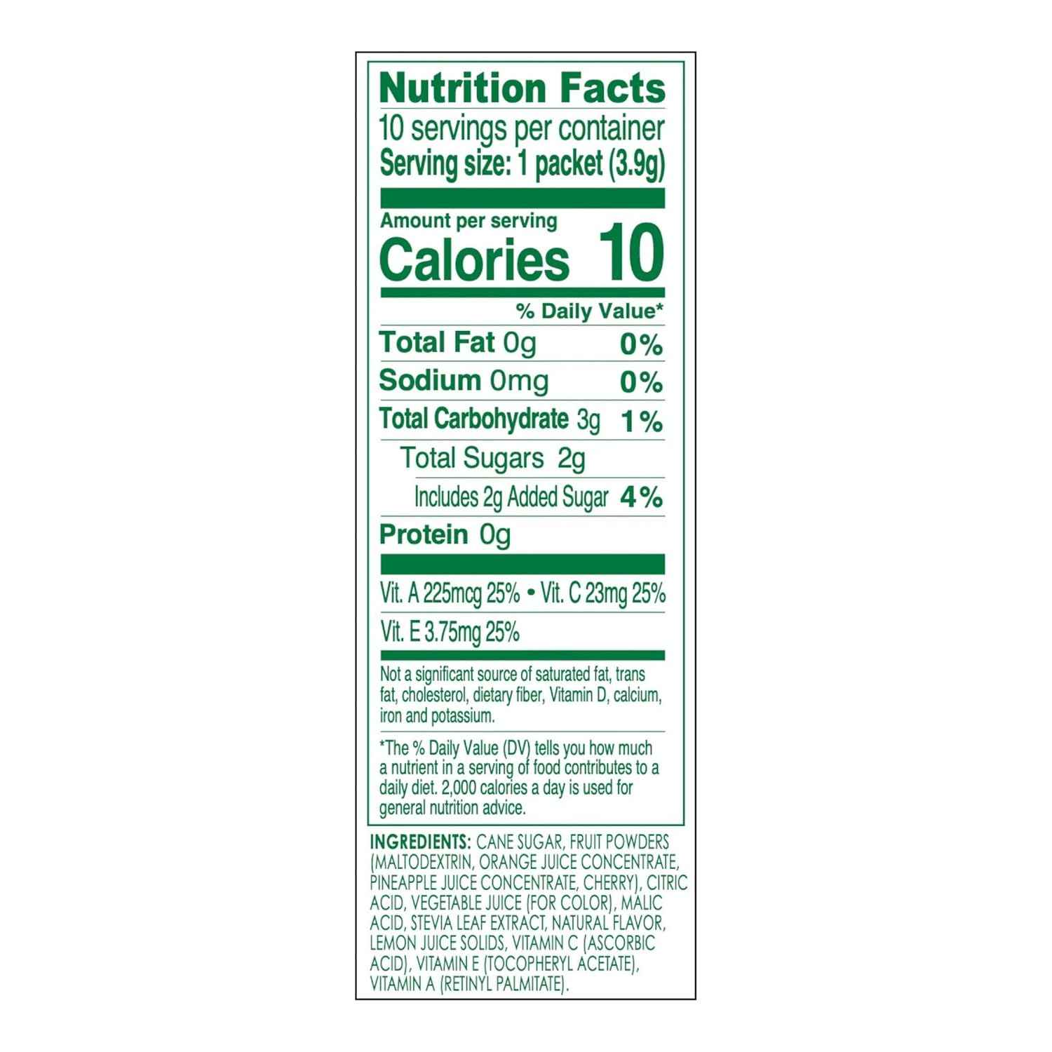 True Lemon Clean-Ingredient Hydration Packets – Simple Sugar-Free Drink Mix for Uncluttered Pantries