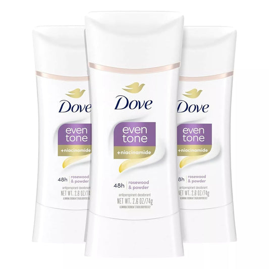 2-in-1 antiperspirant and tone-restoring deodorant stick
