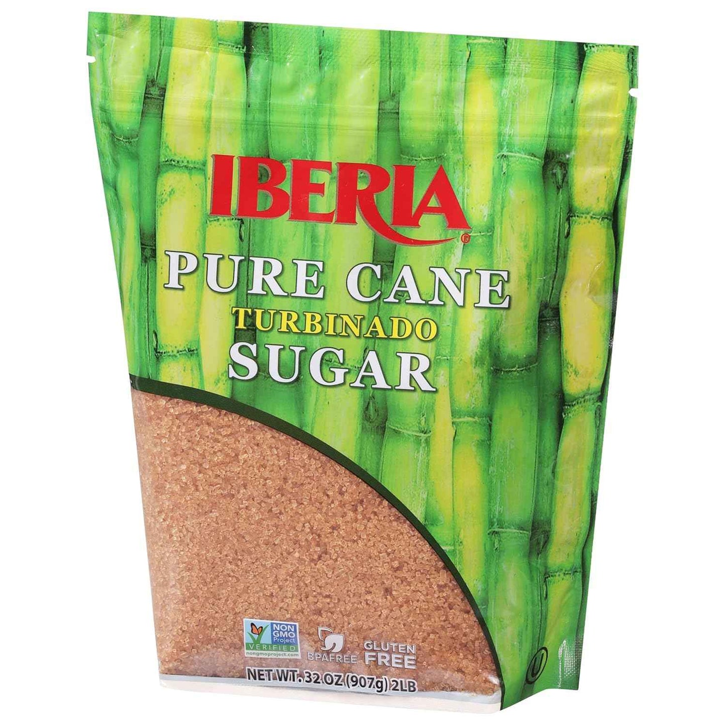 Iberia Pure Cane Raw Turbinado Sugar – Family-Size Sweetener for Everyday Home Baking
