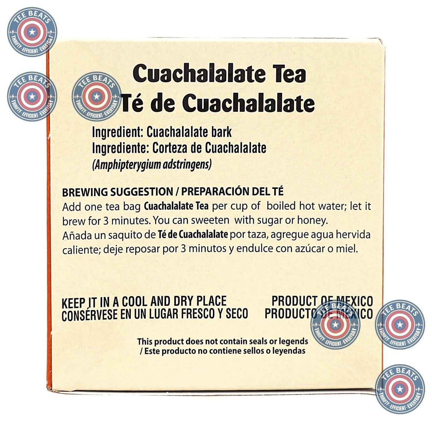 Herbacil Te de Cuachalalate – Evening Wind-Down Herbal Tea for Caffeine-Free Relaxation Rituals