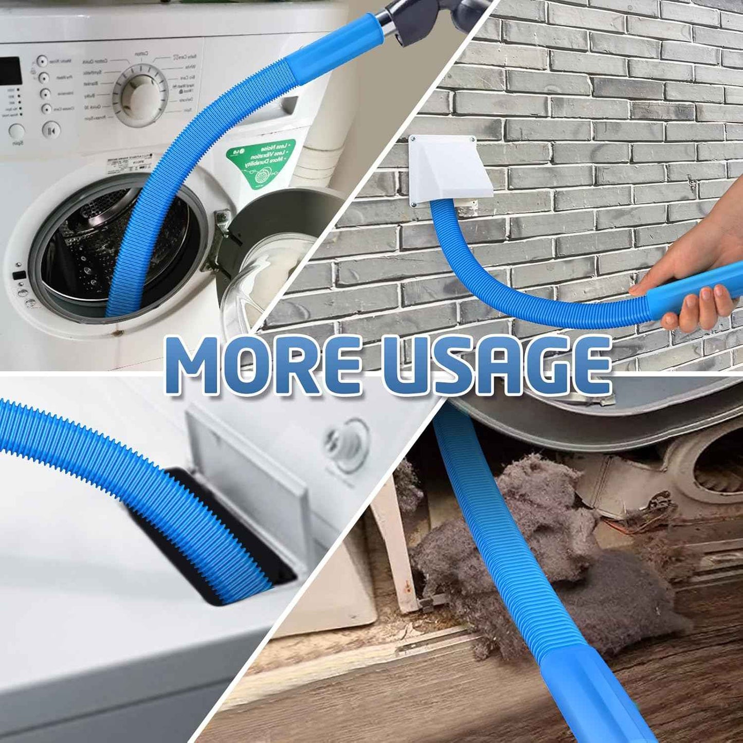 PetOde Vacuum Hose Attachment & Brush – Useful Holiday Gift for Parents and Friends