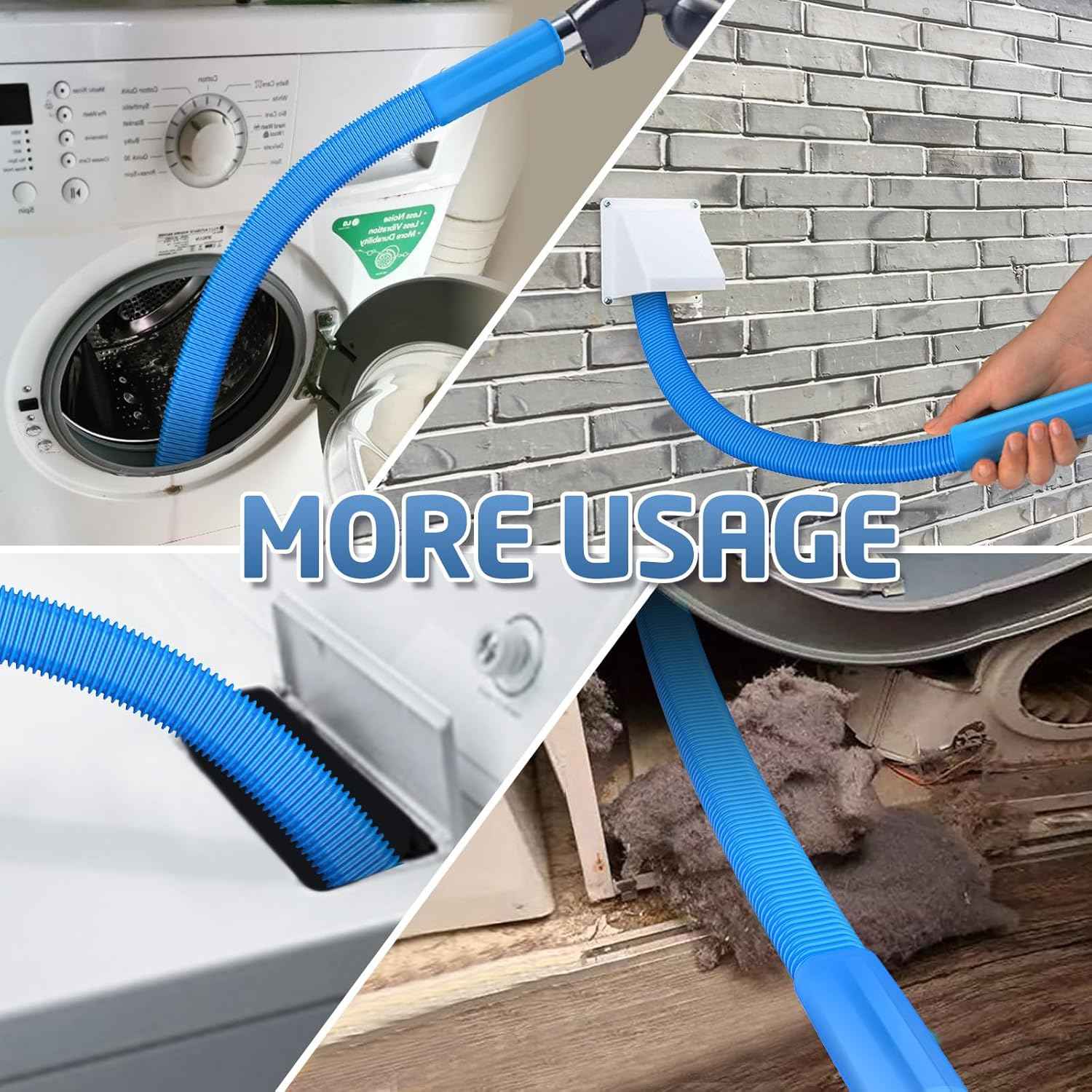 PetOde Vacuum Hose Attachment & Brush – Useful Holiday Gift for Parents and Friends