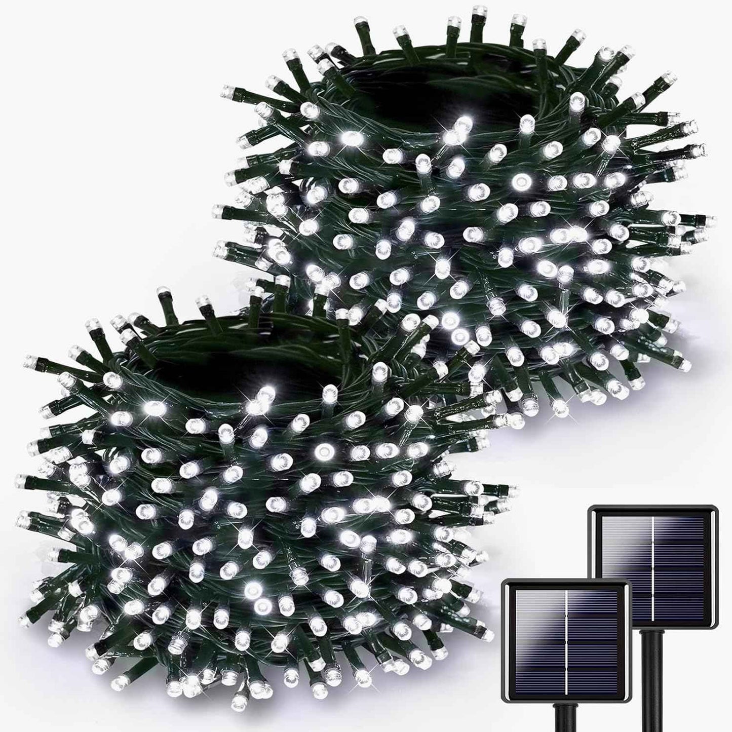 Lumify Solar Fairy Lights Cool White – Modern Indoor Decor for Staircases, Canopies and Reading Nooks