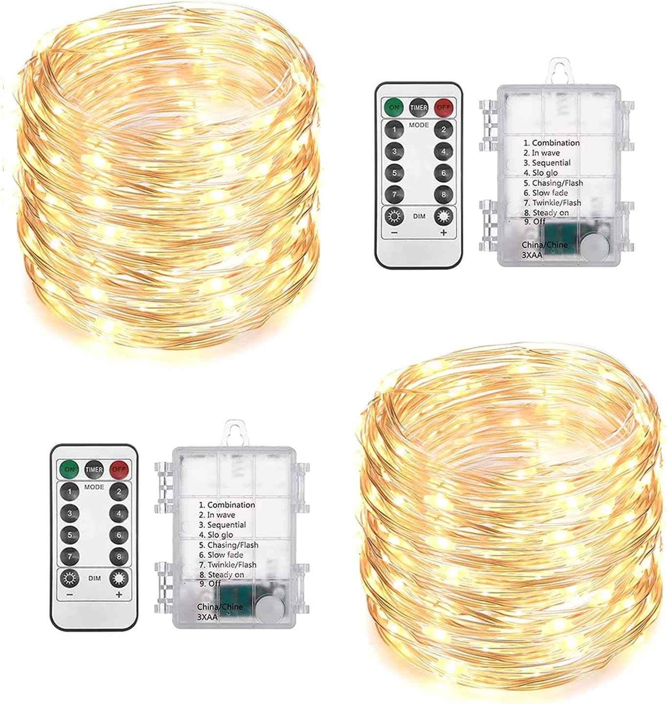 LumNest Fairy Lights – Thoughtful Birthday Gift for Her, Dimmable Cozy Home Decor Set