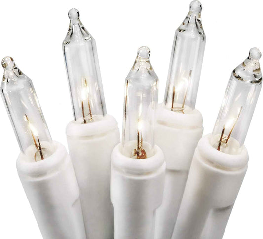 612 Vermont Dimmable Incandescent String Lights – Soft Ambient Glow for Window Displays, Fireplace Mantels, and Cozy Reading Nooks