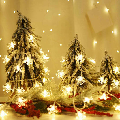 LuminHaus Snowflake LED Lights – Birthday Gift for Her, Cozy Warm White Bedroom Decor for Mom and Friends
