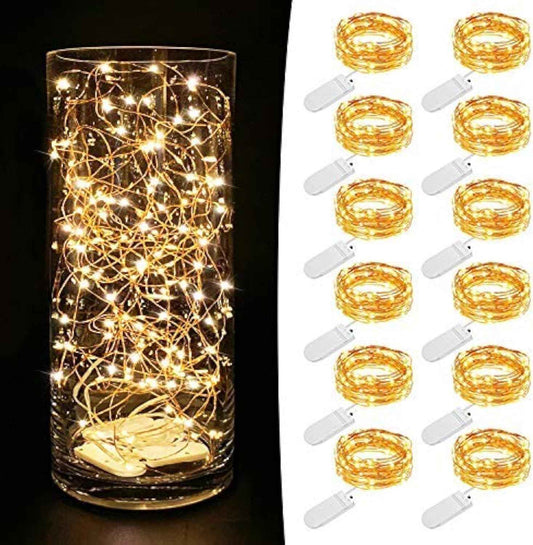 MUMUXI Battery Operated Fairy Lights 6V Low Voltage – Flameless, Cool-to-Touch String Lights Safe for Kids, Pets, and Bedrooms