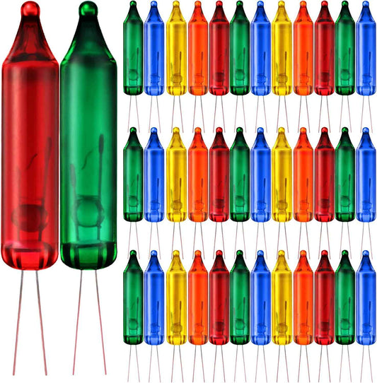 Mudder 200 Count Mini Replacement Bulb Set, Practical Housewarming Gift for Holiday Decorators