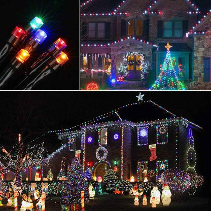 Toodour Solar String Lights – Flameless Outdoor and Indoor Lighting for Homes with Kids and Pets, LED Only