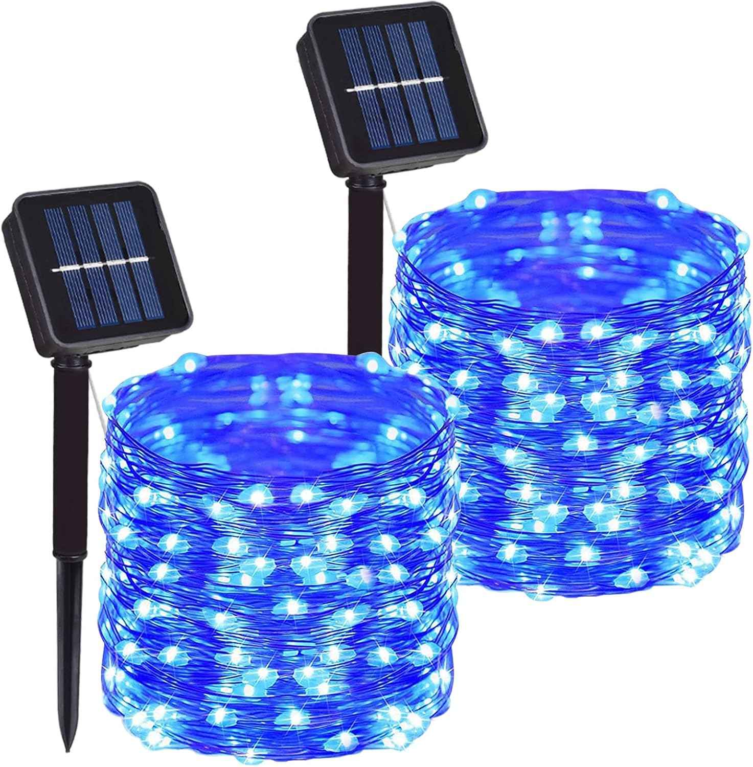 LumLove Solar String Lights – Minimalist 200 LED Ambient Lighting in Neutral Warm White, 66FT Clean Copper Wire Design with 8 Subtle Modes for Intentional Spaces