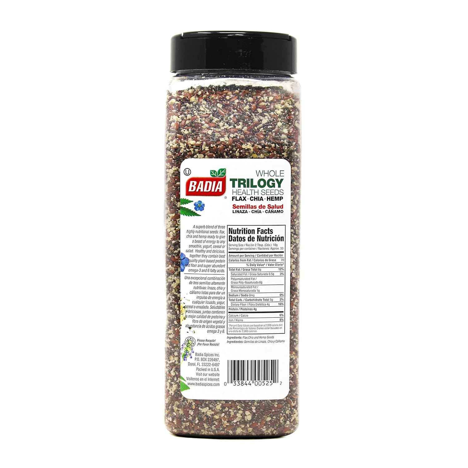 Badia Trilogy Health Seed Blend – Thoughtful Wellness Gift for the Health-Conscious Friend