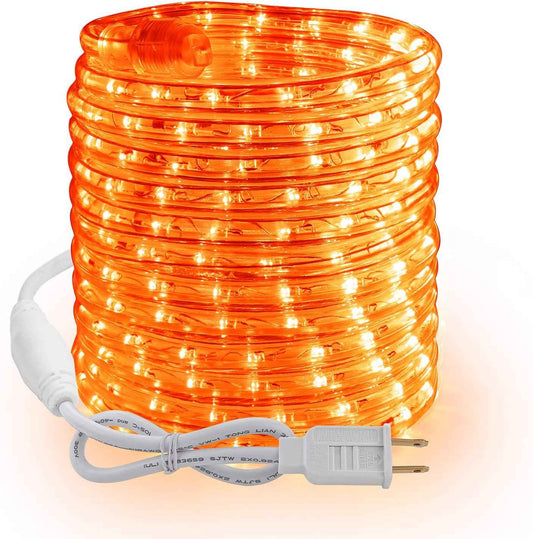 Brizled Connectable LED Rope Lights 8 Colors – Decorative Tube Lights for Bookshelves, Mantels, and Cozy Home Ambiance
