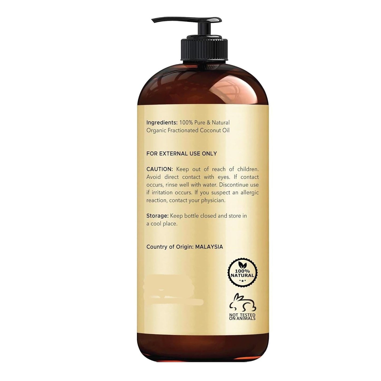 Handcraft_Blends_Organic_Fractionated_Coconut_Oil_-_100%_Pure_and_Natural_-_Premium_Grade_Carrier_Oil_for_Skin_and_Hair_-_Hair_and_Body