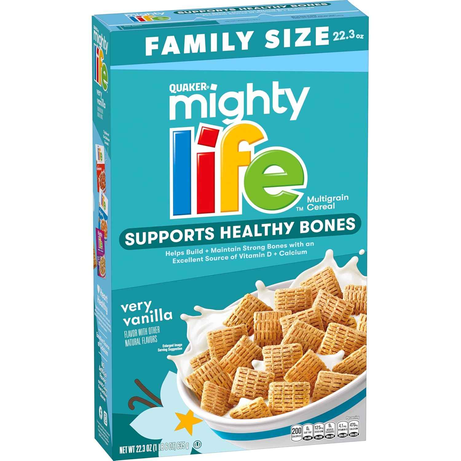 Life Cinnamon Cereal – Thoughtful care package breakfast box for cinnamon-loving friends, 22.3oz family size