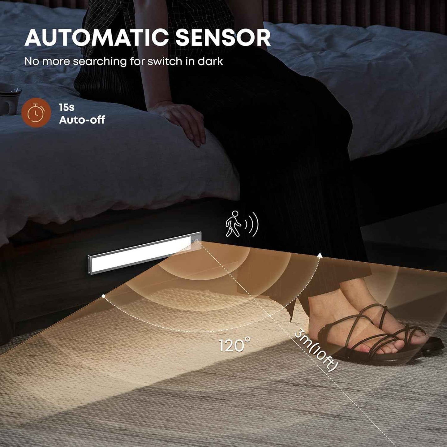 [Brand Name] Motion Sensor Light – Thoughtful Housewarming Gift for New Homeowners, 2 Pack Rechargeable LEDs