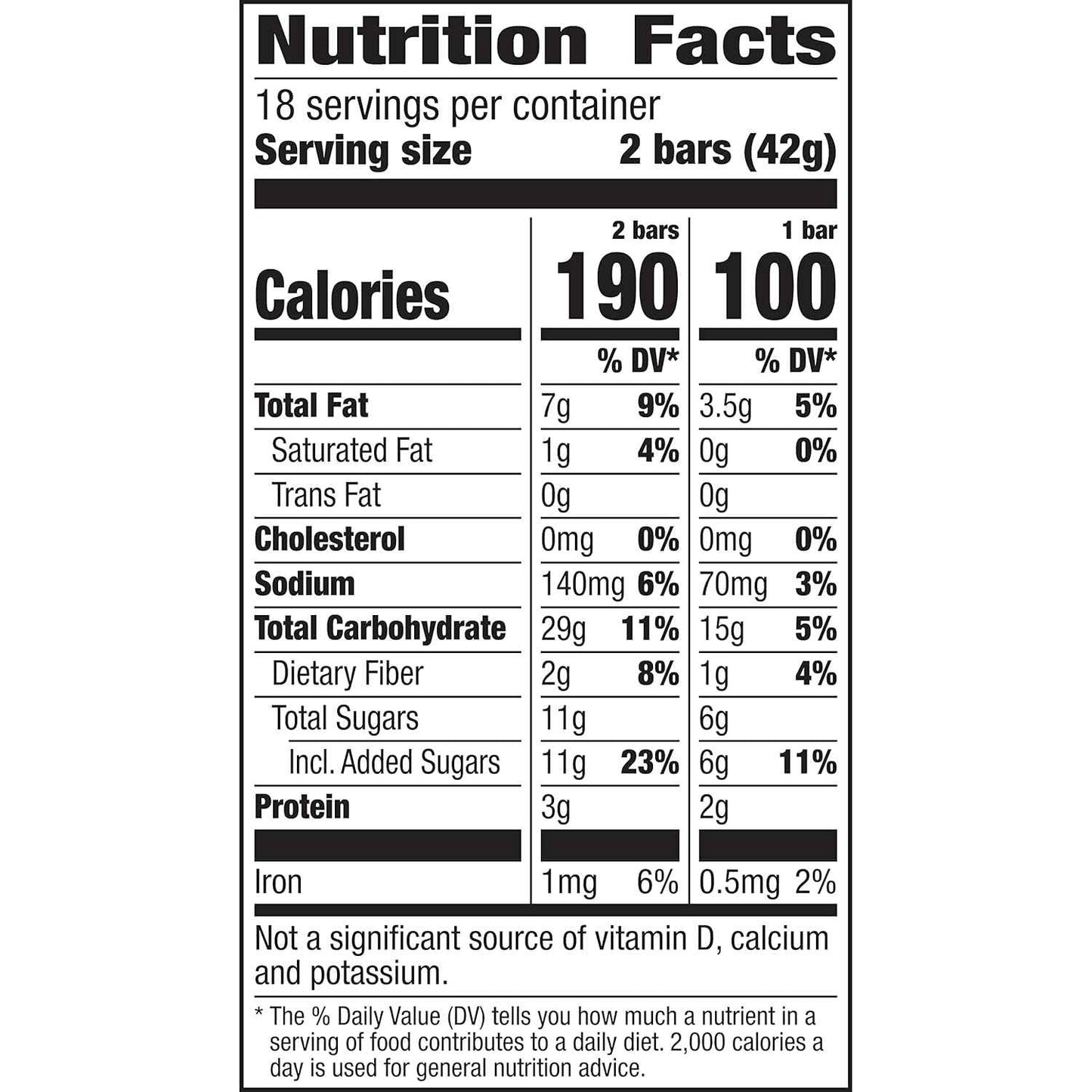 Nature Valley Crunchy Oats 'n Honey Granola Bars – Desk Drawer Snack for Office and Commuters, 48 Bars in 24 Pouches