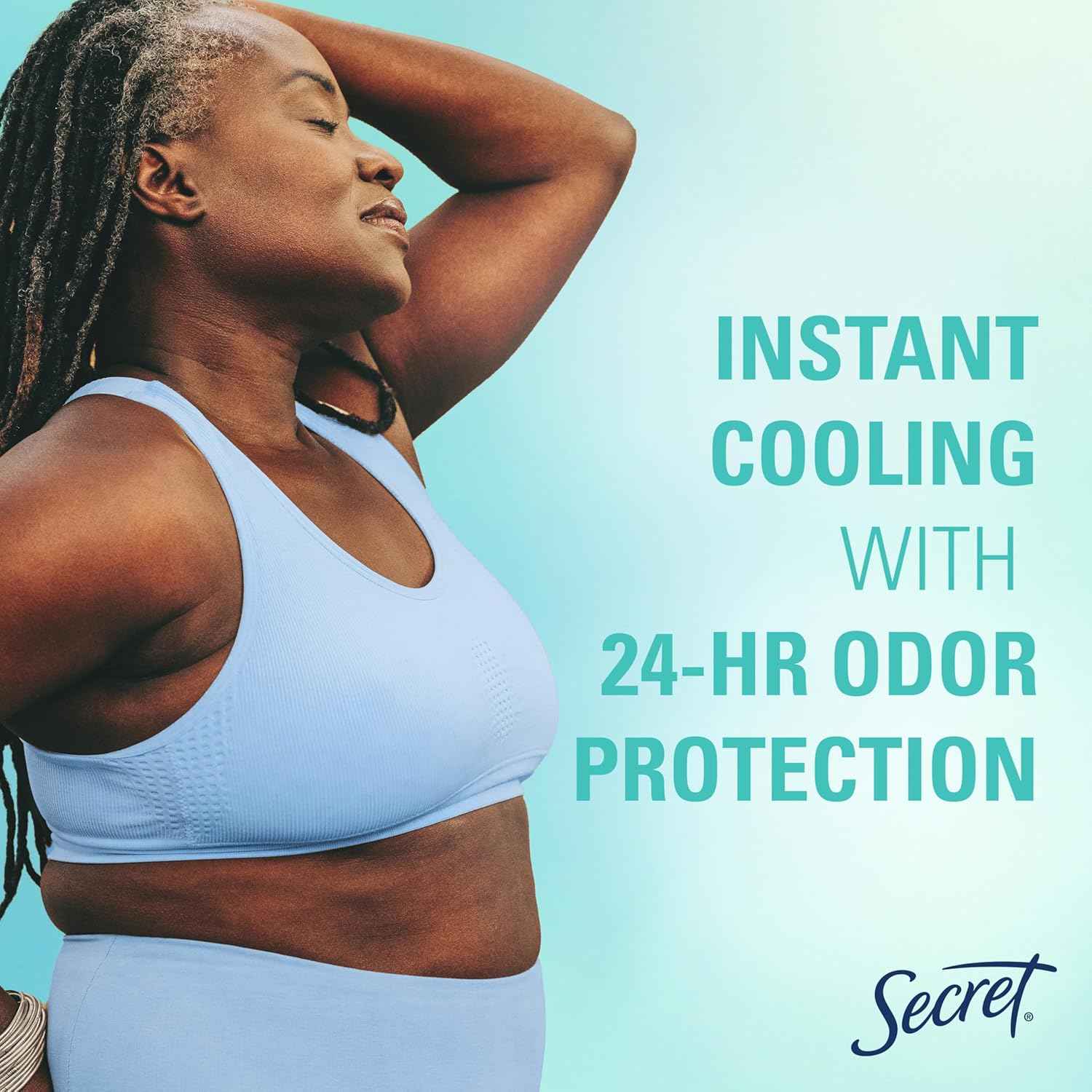 Secret Cooling Body Mist – Post-Workout Refresh Ritual for Active Women, 5.2 fl oz Invigorating Mint