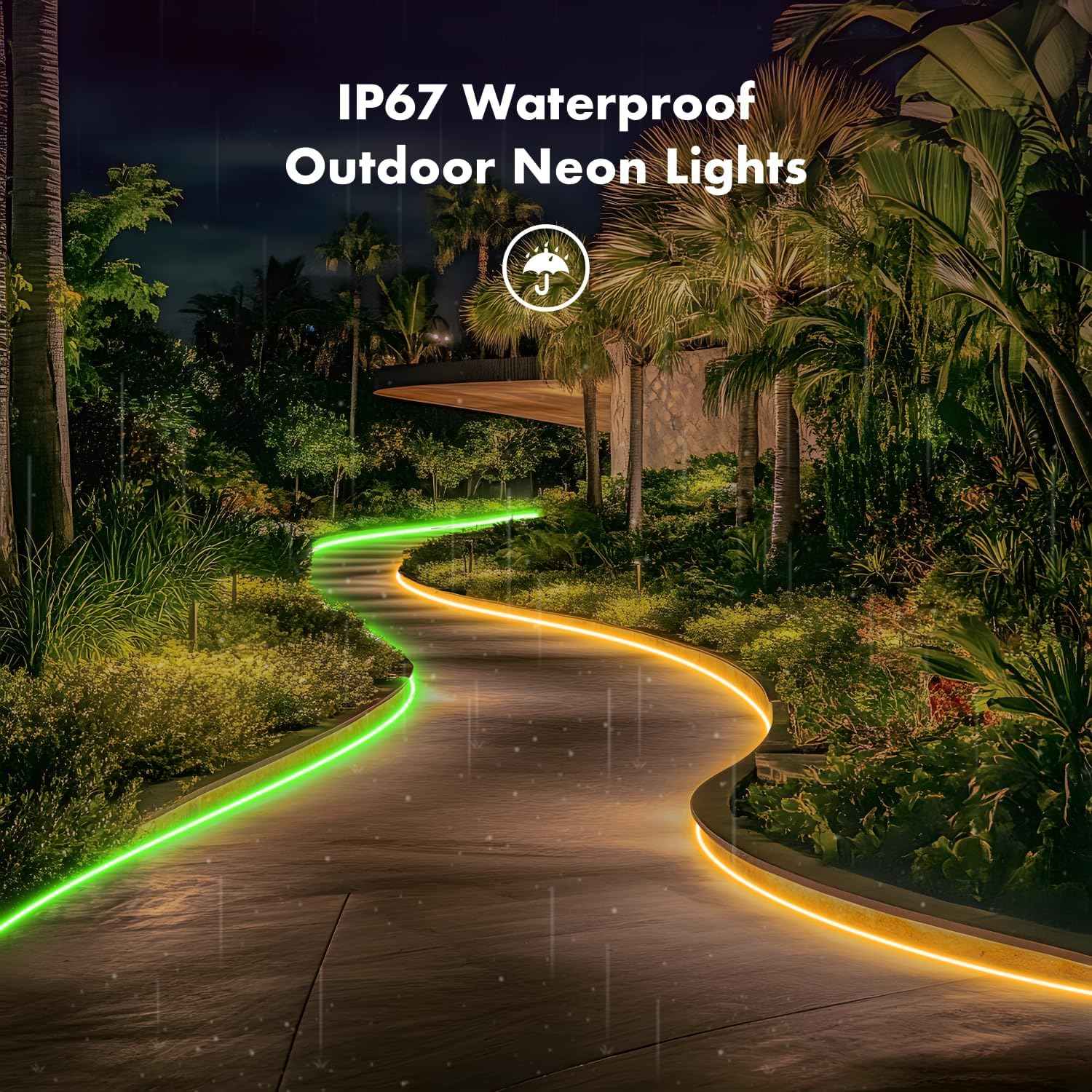 JIAMEI Neon Rope Lights – Trendy RGB Strip Birthday Gift for Teens and Gamers with App and Music Sync