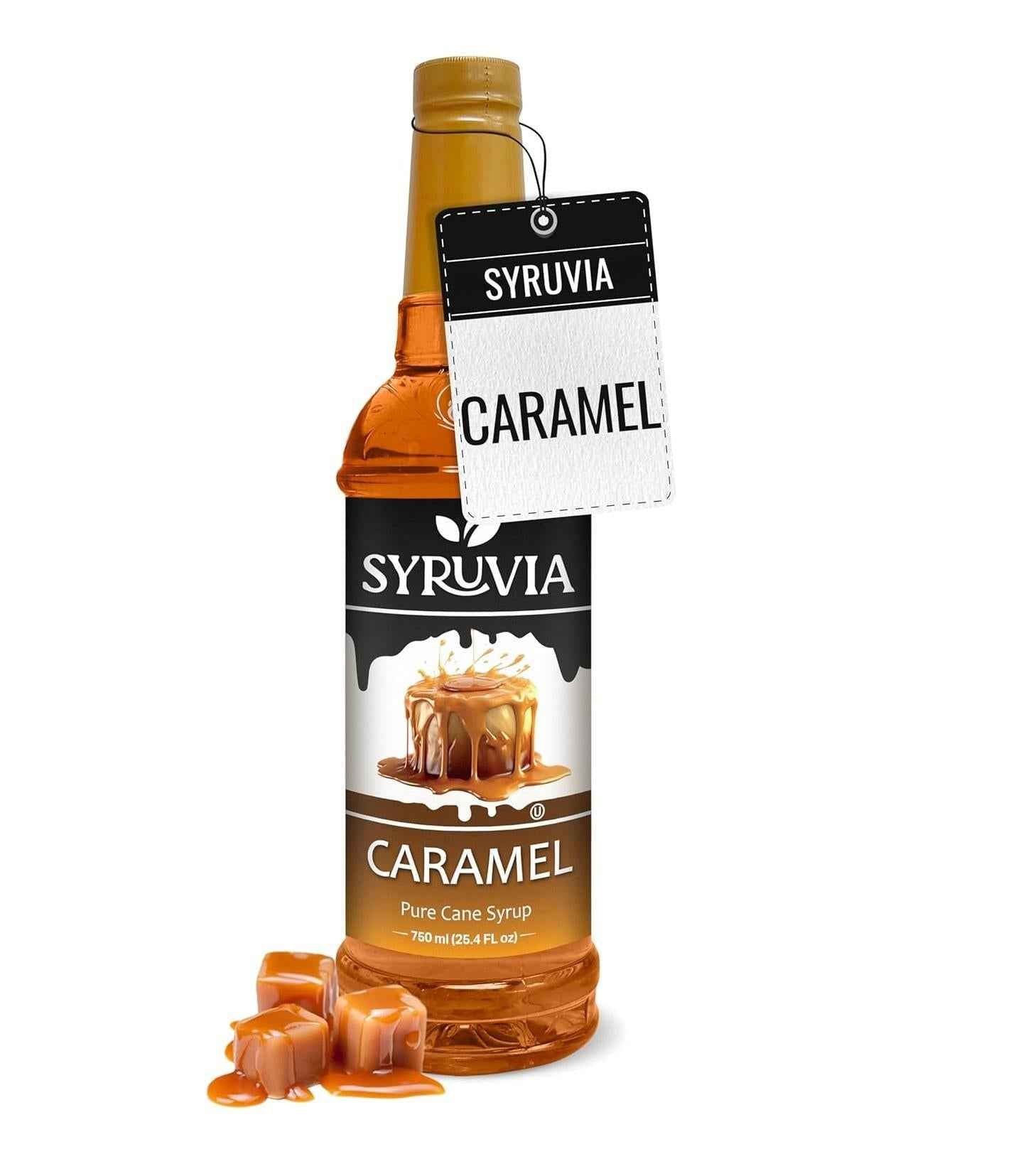Syruvia Blackberry Syrup - 25.4 fl oz Family-Friendly Flavoring for Kid-Approved Smoothies, Milkshakes, and Breakfast Treats