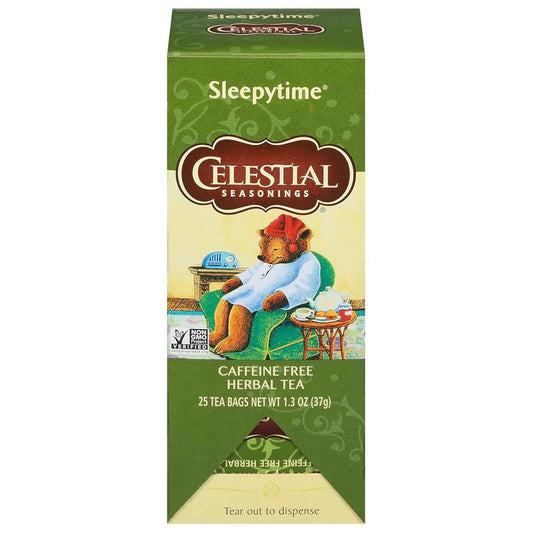 Celestial Seasonings Caffeine Free Chamomile Herbal Tea Clean Label Herbal Tea for the Modern Kitchen