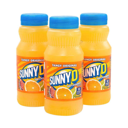 Sunny D Tangy Original Citrus Punch – Fun Nostalgic Gift Pack for the OJ Lover in Your Life, 24-Pack