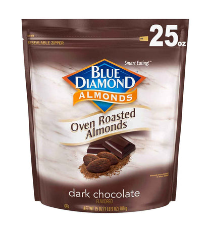 Blue Diamond Almonds Wasabi & Soy Sauce Flavored Snack Nuts – Family Movie Night Snack for Sharing, 25 Oz Resealable Bag