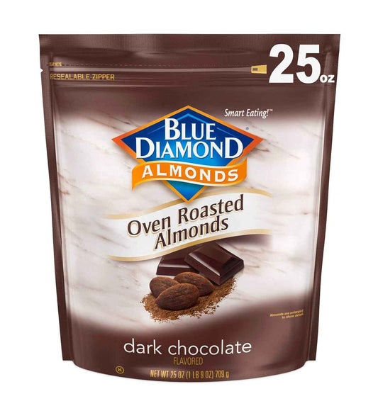 Blue Diamond Almonds Wasabi & Soy Sauce Flavored Snack Nuts – Family Movie Night Snack for Sharing, 25 Oz Resealable Bag