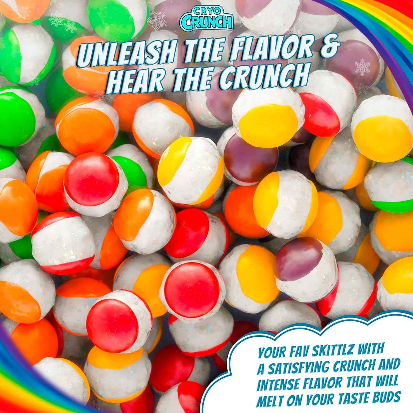 Primary Colors Candy Freeze Dried Candy 10oz Resealable Bag - Nut-Free, Soy-Free, Gluten-Free Allergy-Safe School Lunchbox Treat for Kids