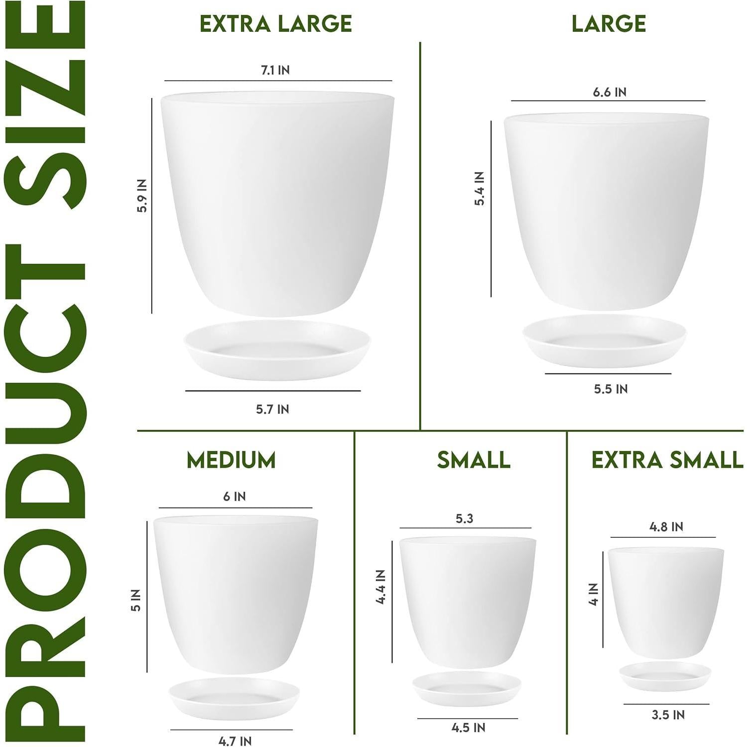 Utopia_Home_-_Plant_Pots_Indoor_with_Drainage_-_7/6.6/6/5.3/4.8_Inches_Flower_Pots_for_Indoor_Planter_-_5_Pack_Plastic_Planters_-_Ideal_for_Stocking_Stuffers_or_Home_Christmas_Decorations